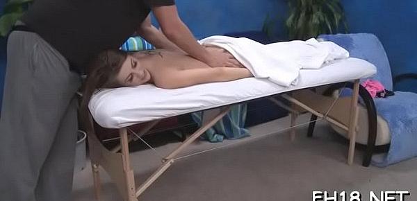  Cute and hawt drilled hard by her massage therapist